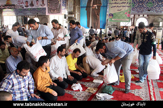  اطعام ۱۴۰۰۰ نفری ضیافت علوی در روز عید غدیر
